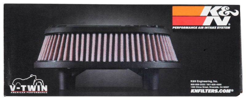 K&N Street Metal Intake System for 12-16 Harley Davidson Road King 103cl Side Draft Touring - RK-3952 for 2008-2016 Harley Da