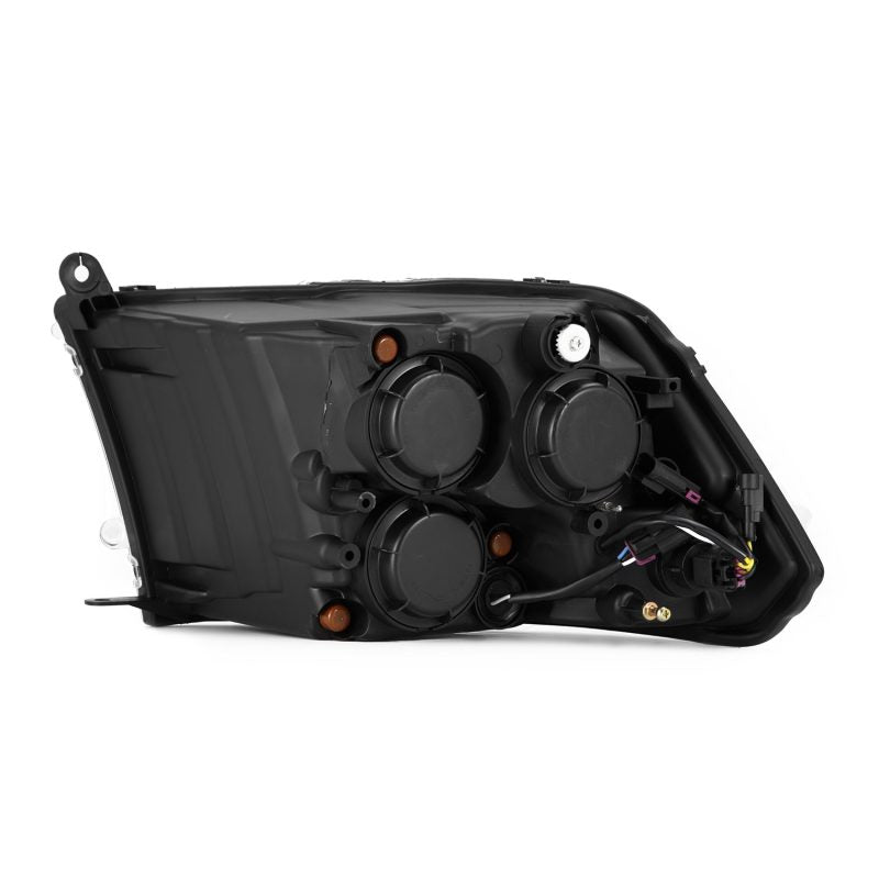 AlphaRex 09-18 RAM 1500 PRO-Series Proj Headlights Alpha-Black w/Sequential Signal &amp; Top/Middle DRL - 880563
