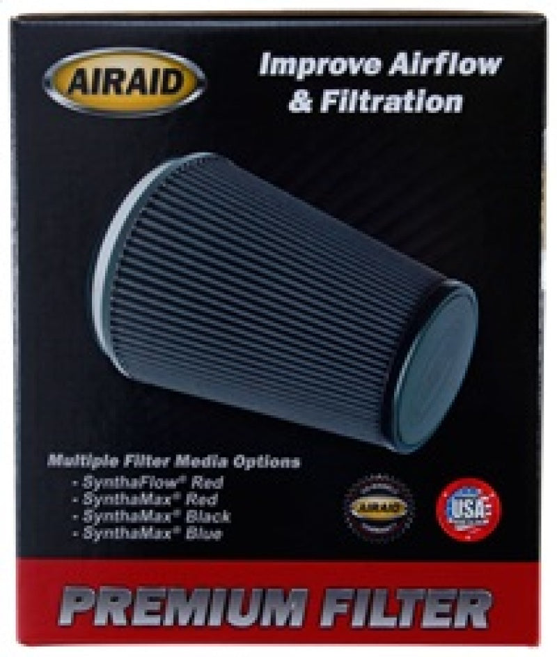 Airaid 10-14 Ford Mustang Shelby 5.4L Supercharged Direct Replacement Filter - Oiled / Red Media - 860-399 for 2010-2014 Ford