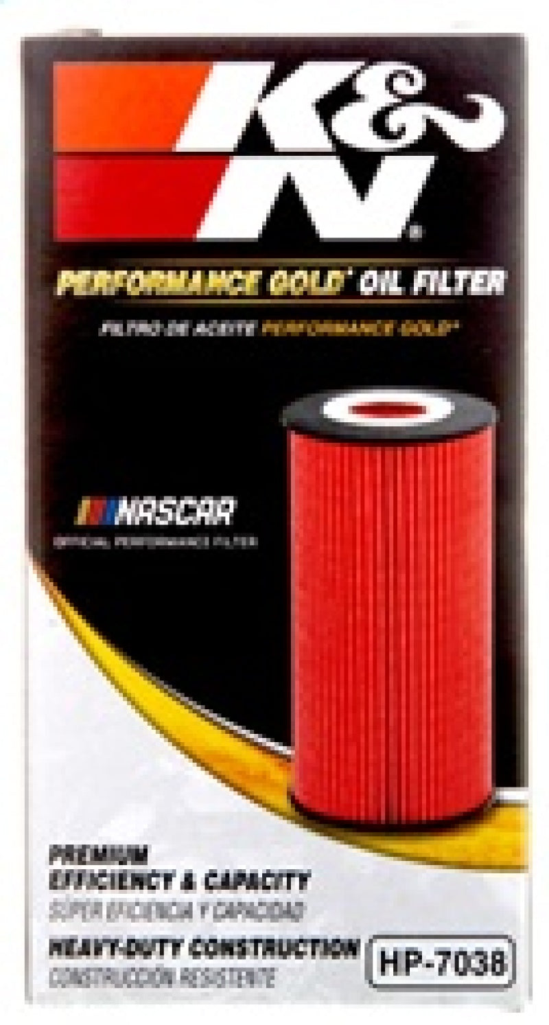 K&amp;N Performance Oil Filter for 2019 Audi A3 2.0L - HP-7038