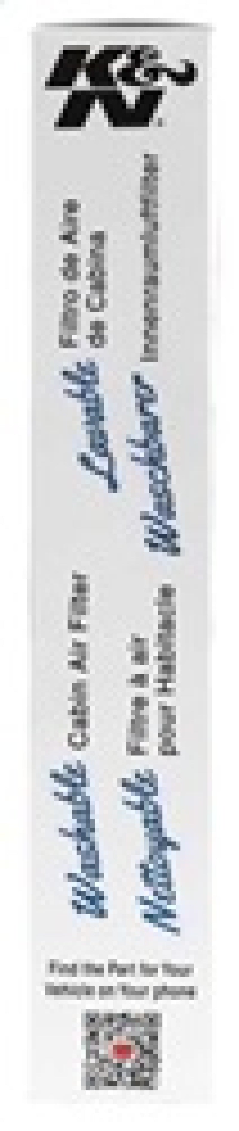 K&N 18 Ford Taurus 3.5L Cabin Air Filter - VF1011