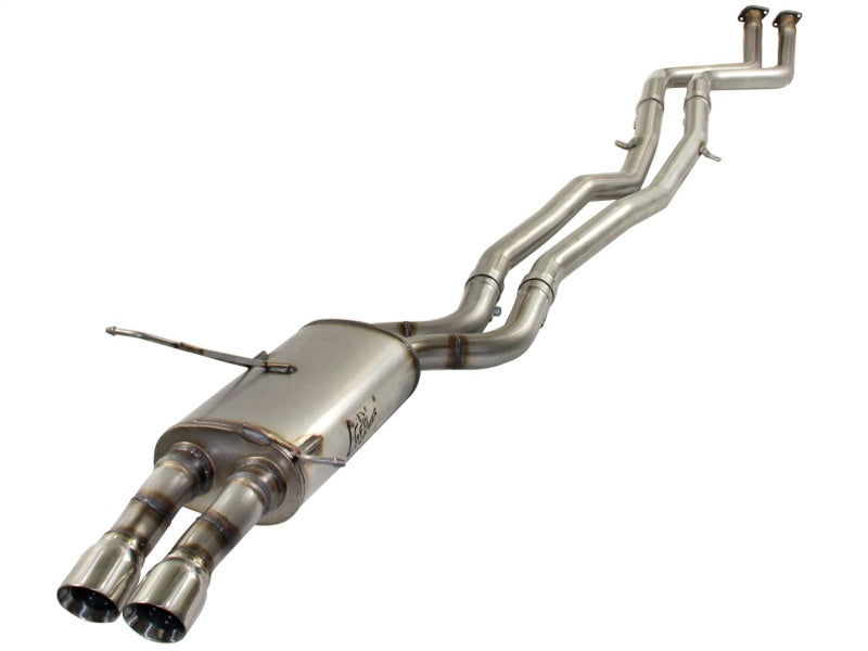 aFe MACH Force XP Exhaust Catback 409 SS 01-05 BMW 325i/ci &amp; 330i/ci (E46) L6 2.5L/3.0L - 49-46309