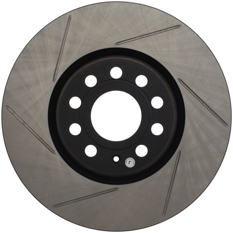 StopTech VW Mk7 Golf GTI non PP Power Slot Slotted Rotor - Front Right - 126.33098SR