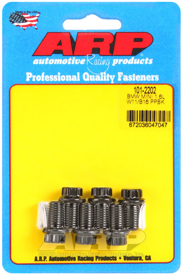 ARP Mini 1.6L W11/B16 Pressure Plate Bolt Kit - 101-2202 by ARP