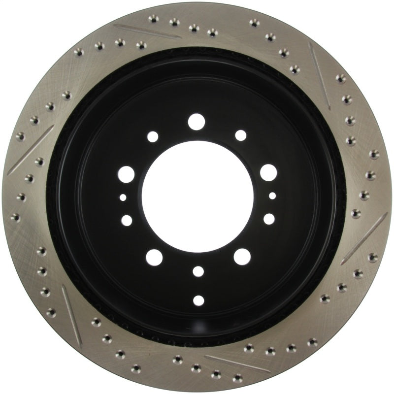 StopTech Slotted &amp; Drilled Sport Brake Rotor - 127.44157R