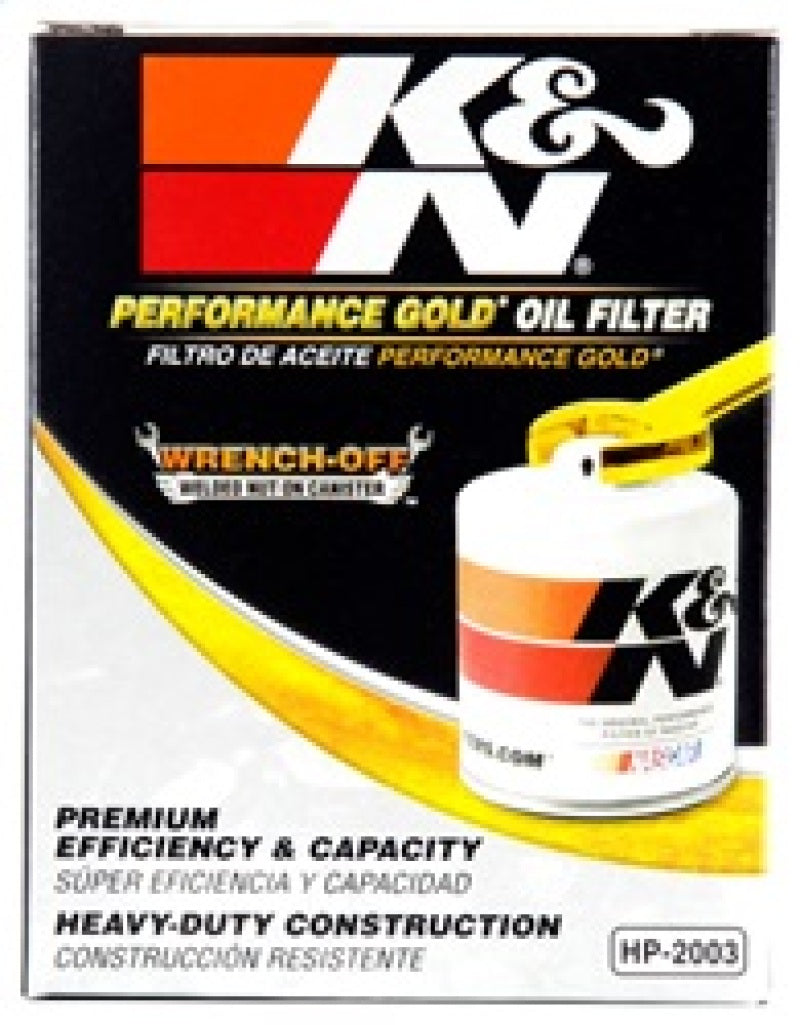 K&amp;N Oil Filter OIL FILTER; AUTOMOTIVE - HP-2003