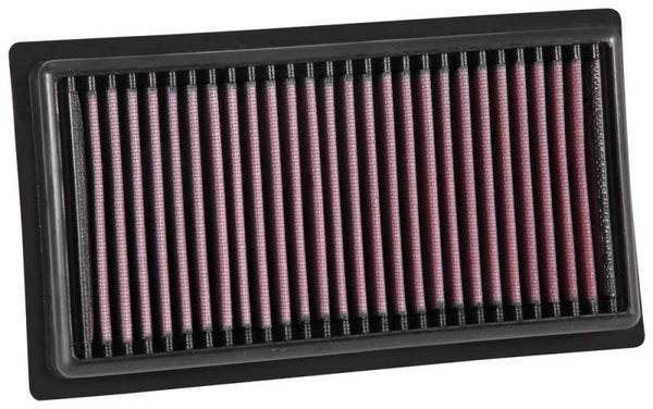 K&N 2017 Subaru BRZ H4-2.0L F/I Replacement Drop In Air Filter - 33-5060 for 2017-2025 Subaru BRZ - front view