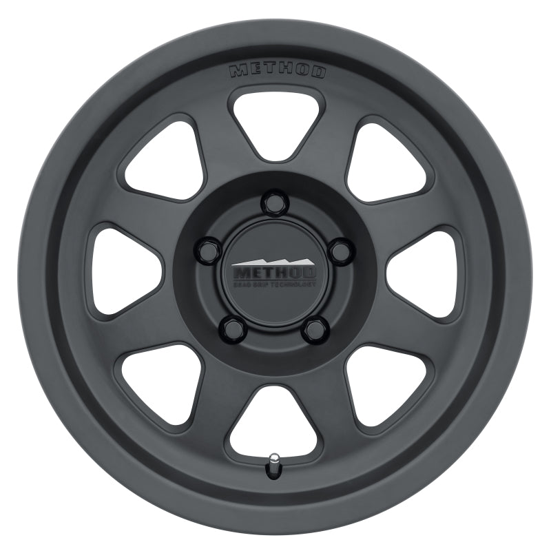 Method MR701 17x8.5 0mm Offset 5x150 110.5mm CB Matte Black Wheel - MR70178558500