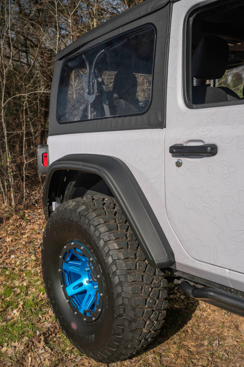 Rugged Ridge Max Terrain Fender Flare Set F &amp; R 18-22 Jeep Wrangler JL - 11640.51