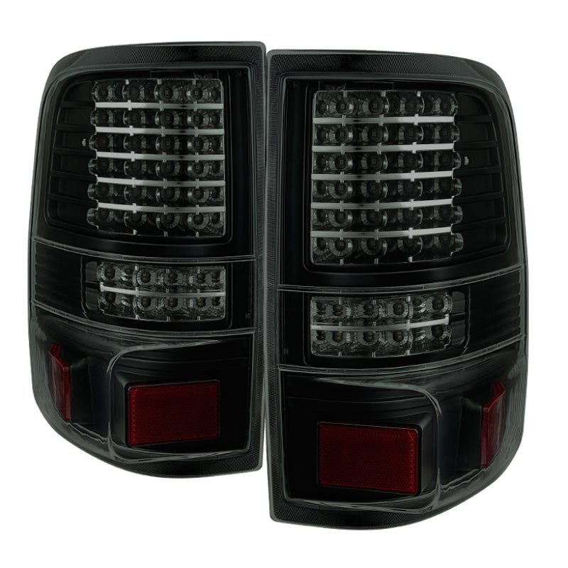 Xtune Ford F150 Styleside 04-08 LED Tail Lights Black Smoked ALT-JH-FF15004-LED-G2-BSM - 9034886