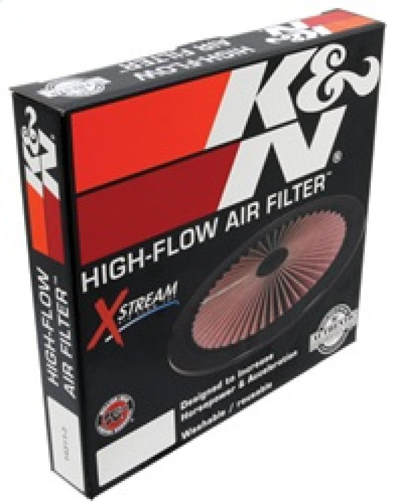 K&N X-Stream Top Filter Only 11in - Black - 66-1101