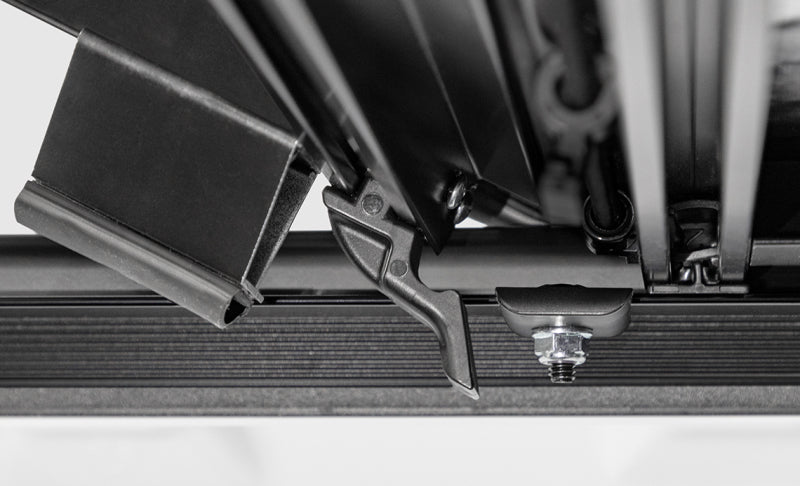 Access LOMAX Tri-Fold Cover 16-20 Toyota Tacoma 6in Box Split Rail - Black Urethane - ACCB3050029
