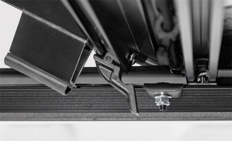 Access LOMAX Tri-Fold Cover 16-20 Toyota Tacoma 6in Box Split Rail - Black Urethane - ACCB3050029