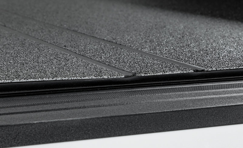 Access LOMAX Tri-Fold Cover 16-20 Toyota Tacoma 6in Box Split Rail - Black Urethane - ACCB3050029