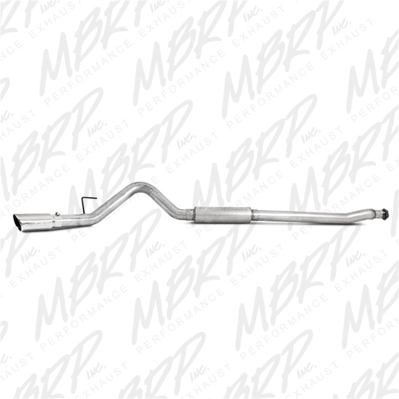 MBRP 11-13 Ford F-150 3.5L V6 EcoBoost 4in Cat Back Single Side Alum Exhaust System - S5248AL