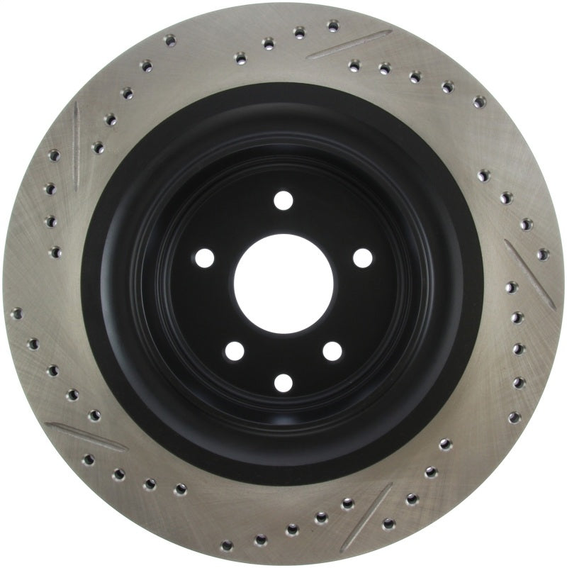 StopTech Infiniti G37 / Nissan 370Z SportStop Slotted &amp; Drilled Rear Left Rotor