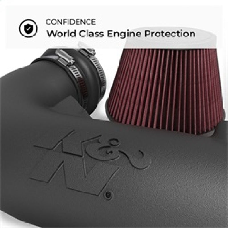 K&amp;N 19-20 Jeep Cherokee V6-3.2L Aircharger Performance Intake - 63-1585