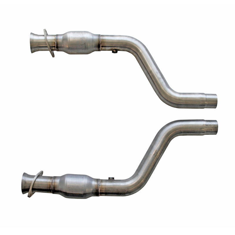 BBK 05-15 Dodge Challenger Charger Short Mid X Pipe w Catalytic Converters 2-3/4 For LT Headers - 1796
