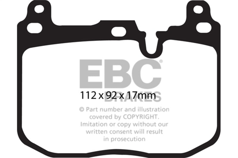 EBC Yellowstuff Front Brake Pads DP42130R