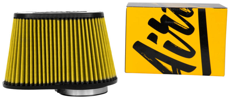 Airaid Universal Air Filter - Cone 4-1/2in FLG x 11-1/2x7in B x 9x4-1/2inTx 7-1/4in H - Synthaflow - 724-128