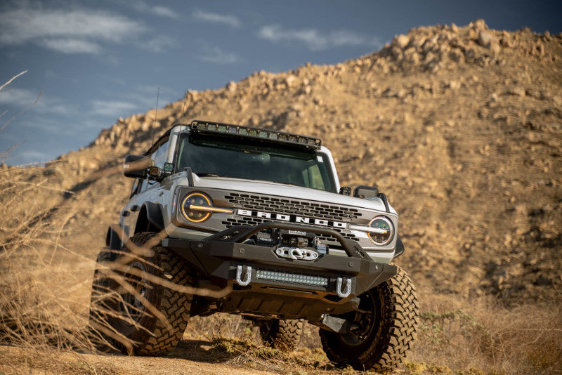 DV8 Offroad 2021 Ford Bronco A Pillar Dual Light Pod Drop Mounts - LBBR-08