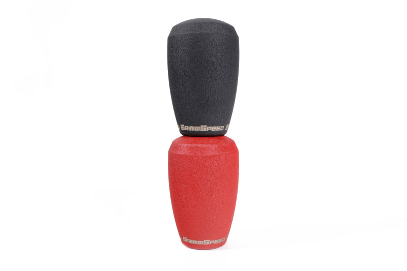GrimmSpeed Shift Knob Stainless Steel - Subaru 5 Speed and 6 Speed Manual Transmission - Red - 380000