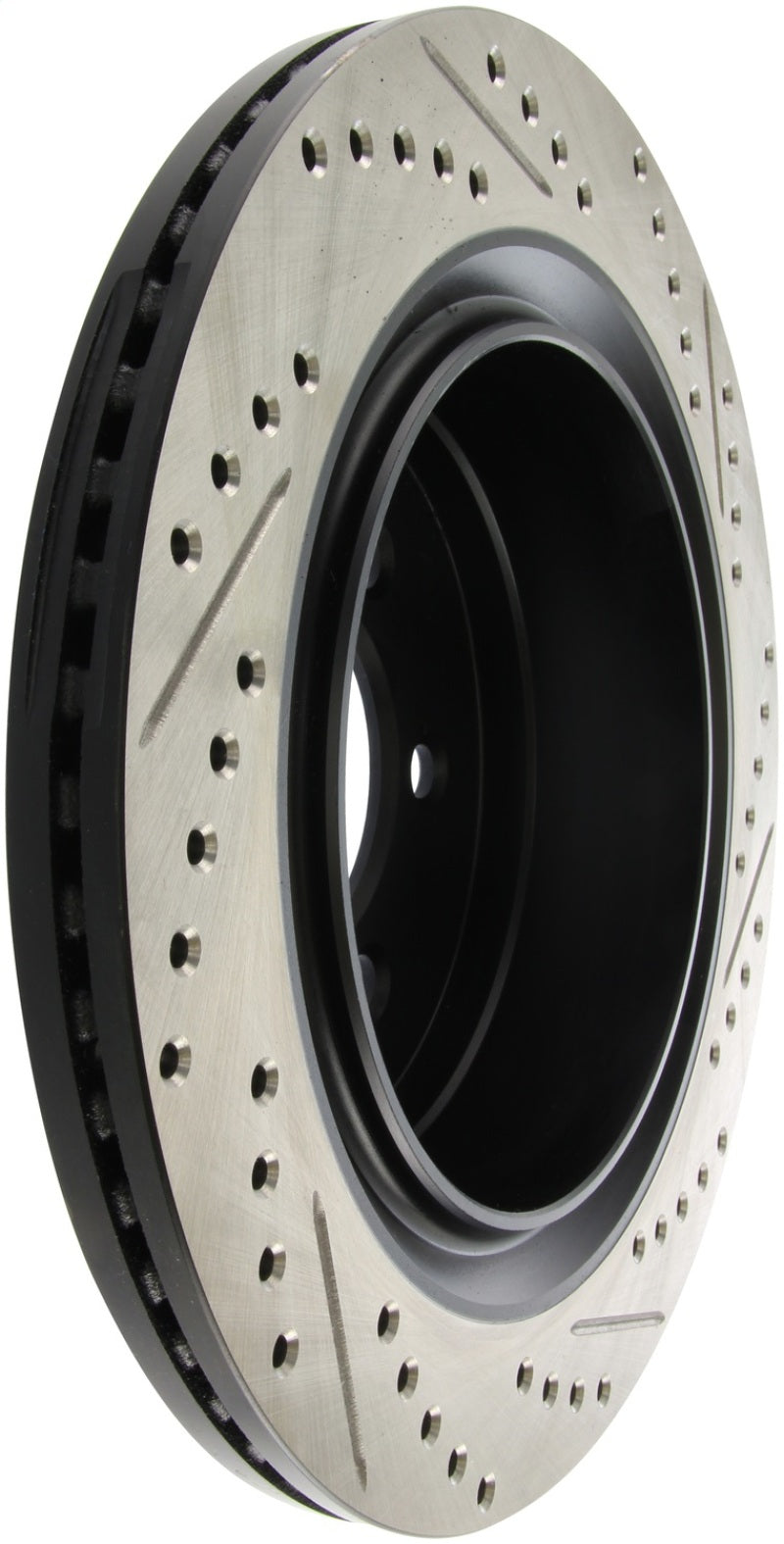 StopTech 10-20 Ford F-150 Slotted & Drilled Sport Brake Rotor - Rear Right - 127.65135R