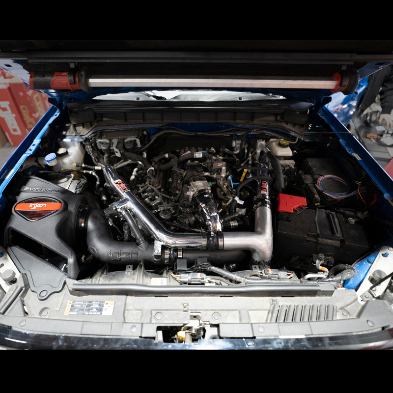 Injen 21-22 Ford Bronco V6-2.7L Twin Turbo Evolution Intake (Oiled) - EVO9301C