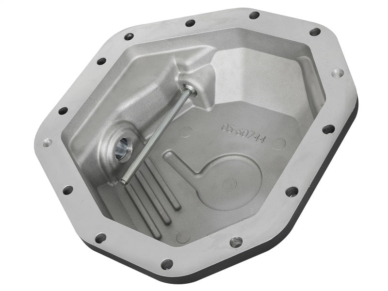 aFe Power Pro Ser Rear Diff Cover Black w/Mach Fins 2017 Ford Diesel Trucks V8-6.7L(td) Dana M275-14 - 46-70352