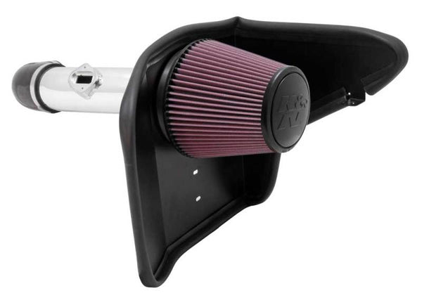 K&N 10 Camaro 3.6L V6 Typhoon Intake - 69-4520TP for 2010-2011 Chevrolet Camaro - front view