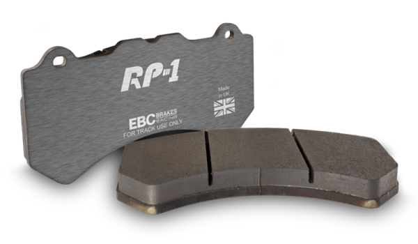 EBC Racing 2020+ Toyota GR Supra 2.0L/3.0L (w/13.6in Rear Rotor) RP-1 Race Rear Brake Pads - DP82415RP1 for 2020-2025 Toyota 