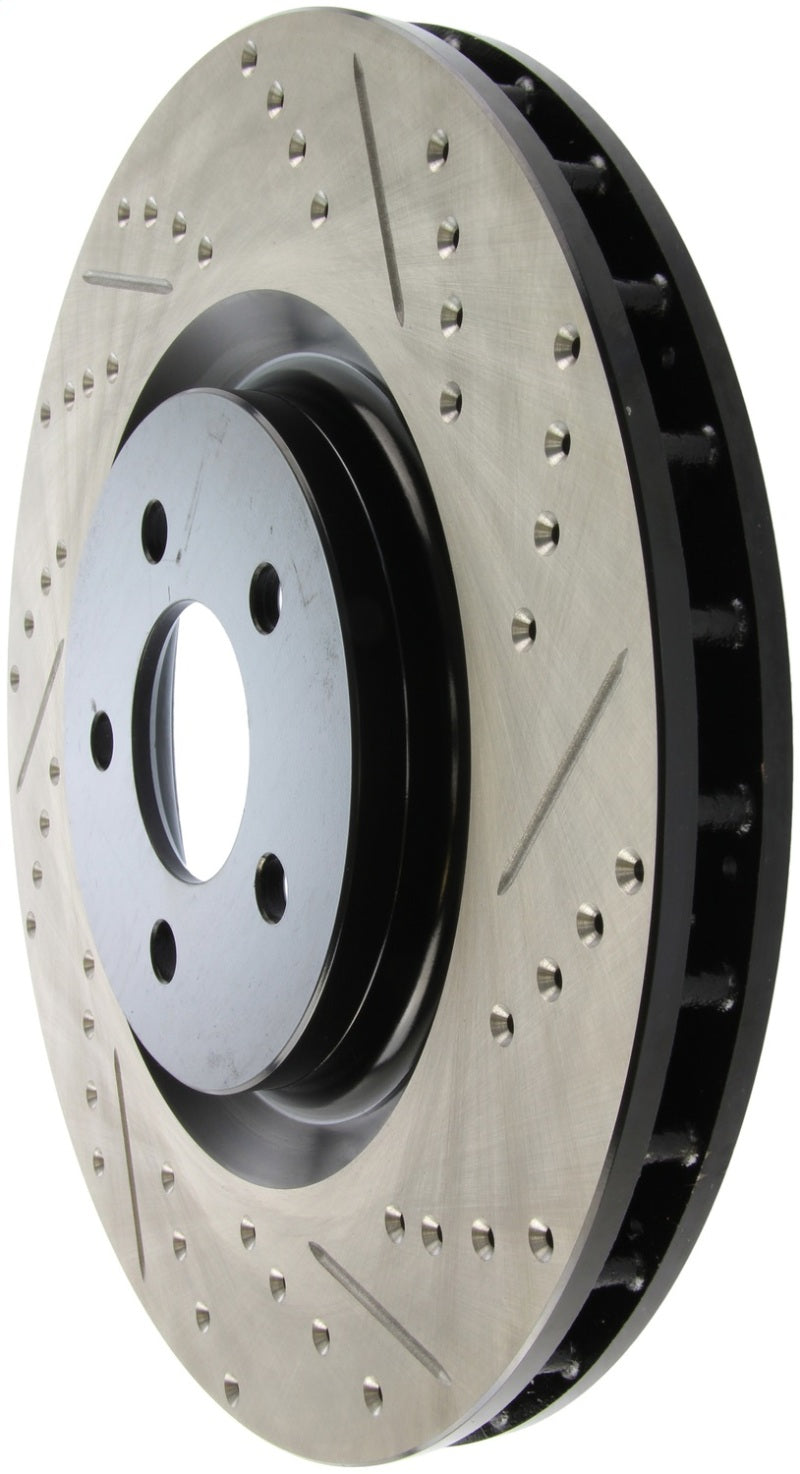 StopTech Slotted &amp; Drilled Sport Brake Rotor - 127.61089L
