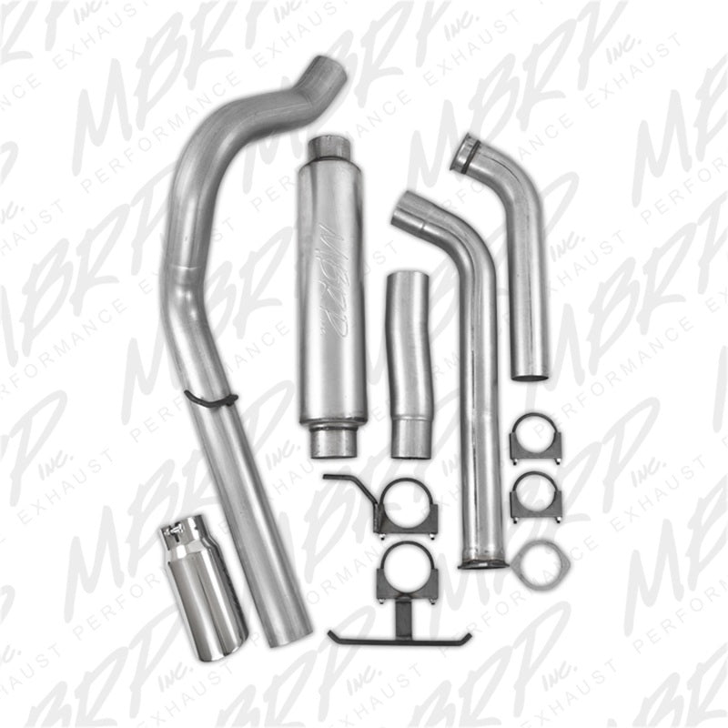 MBRP 2003-2005 Ford Excursion 6.0L Turbo Back Single Side (Stock Cat) - S6216AL