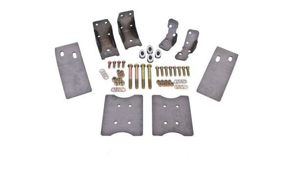 BMR 79-04 Fox Mustang Torque Box Reinforcement Plate Kit (TBR002 And TBR003) - Natural - TBR001 for 1979-2004 Ford Mustang - 