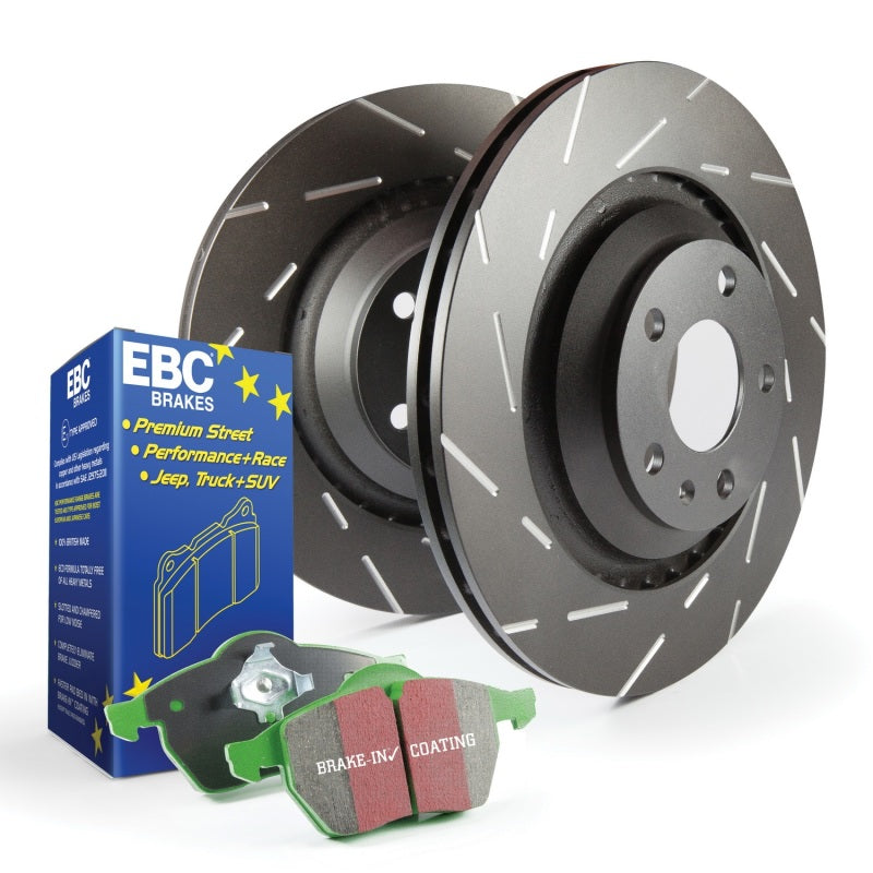 EBC S2 Kits Greenstuff Pads and USR Rotors - S2KF1911