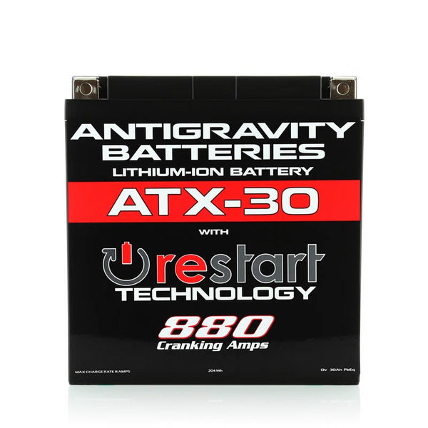 Antigravity ATX30 RE-START Lithium Battery for 2016-2018 Ford Focus RS - front view