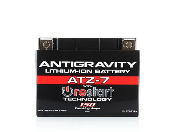 Antigravity ATZ7 RE-START Lithium Battery 7 Ah 150 CA by AntiGravity Batteries - front view
