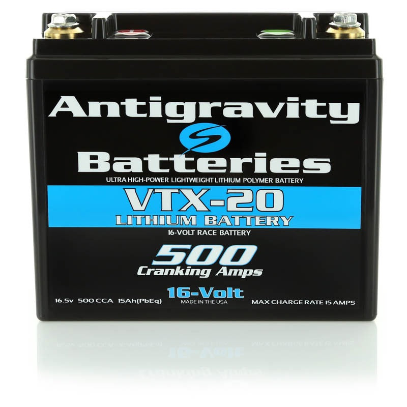 Antigravity VTX-20 Lithium 16V Battery 25 AH 500 CA Right Terminal