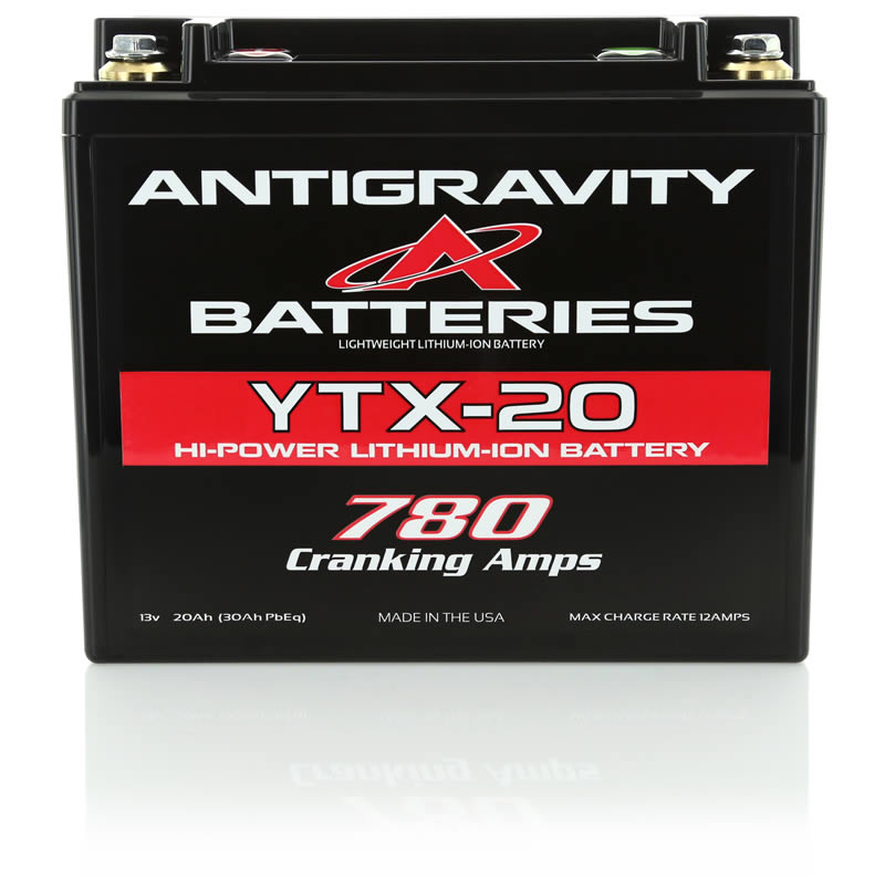 Antigravity YTX12-24 Lithium Battery 30 Ah 720 CA Left terminal