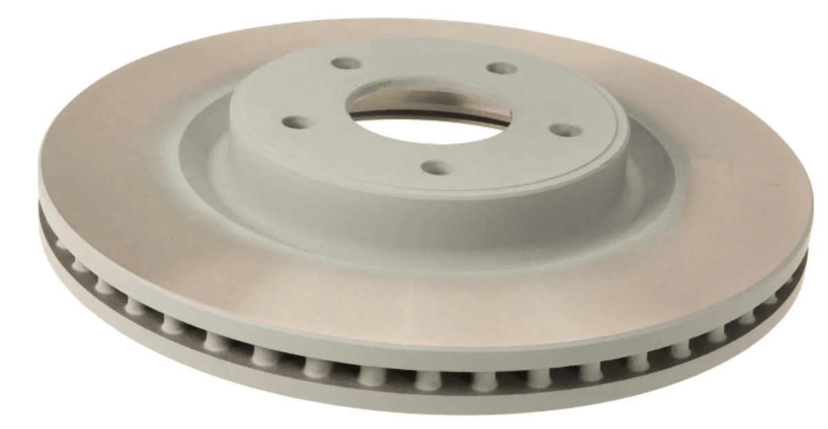 Akebono PRO-ACT High Carbon Zinc Coated Brake Disc (Rotor) Rear 290MM - Vented