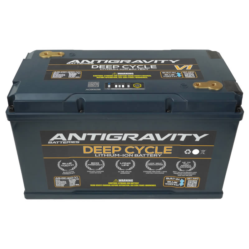 Antigravity DC-100-V1 Lithium Deep Cycle Battery