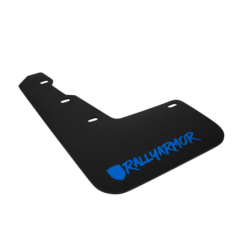 Rally Armor 15-21 Subaru WRX &amp;amp; STI Black Mud Flap Blue Altered Font Logo