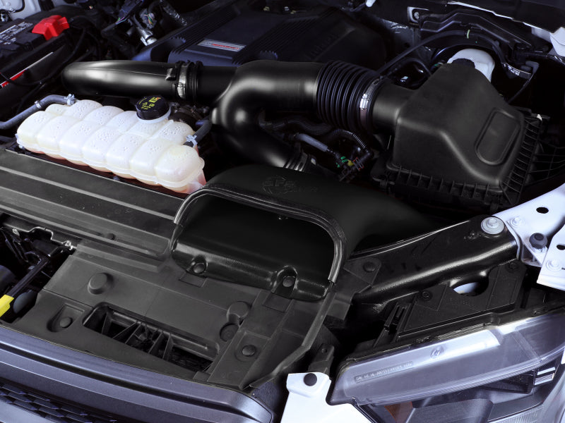 aFe Quantum Cold Air Intake System Scoop 15-18 Ford F150 EcoBoost V6-3.5L/2.7L - 53-10008S