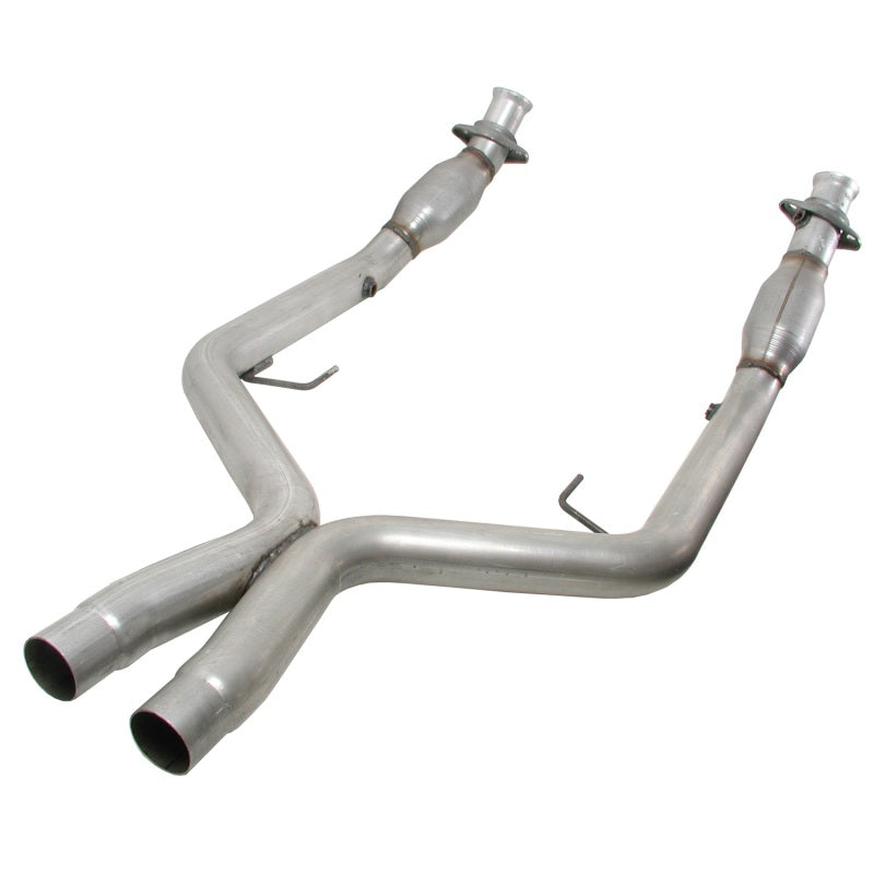 BBK 05-10 Mustang 4.6 GT High Flow X Pipe With Catalytic Converters - 2-3/4 - 1770
