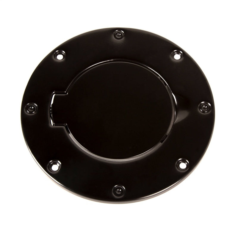 Rugged Ridge 97-06 Jeep Wrangler TJ Black Non-Locking Gas Cap Door - 11229.01