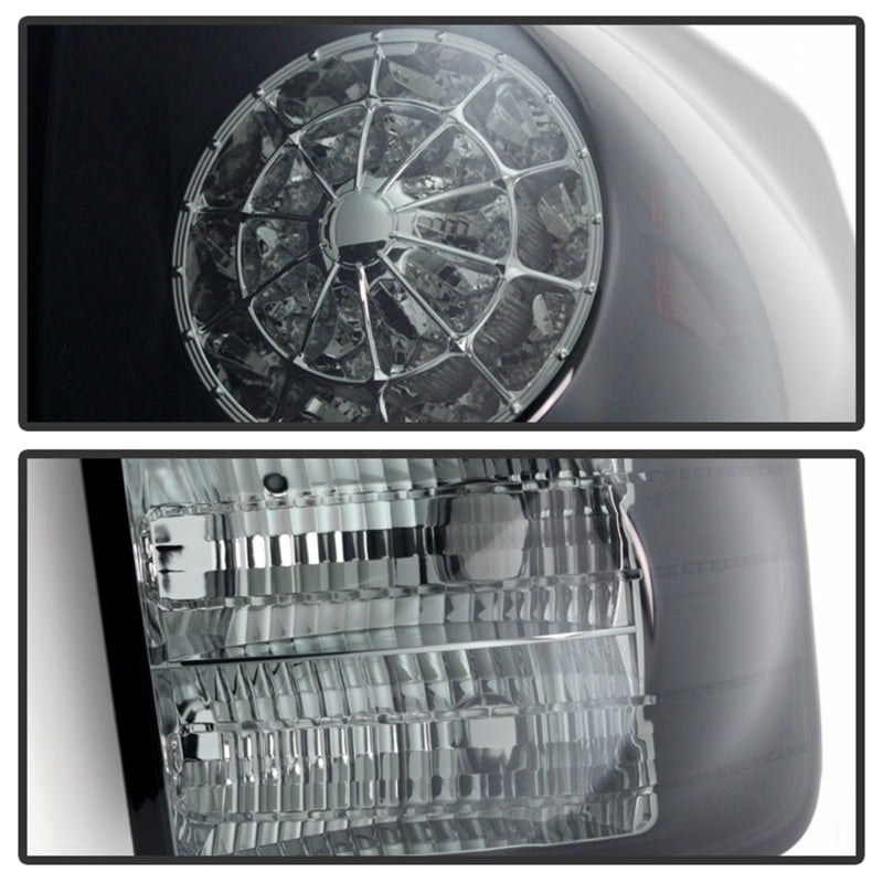 Spyder Toyota Tundra 07-13 LED Tail lights Black Smoke ALT-YD-TTU07-LED-BSM - 5078254