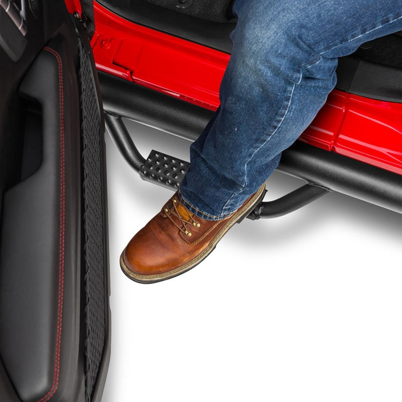 Rugged Ridge Spartan Nerf Bar Black 2020 Jeep Gladiator JT - 11596.12