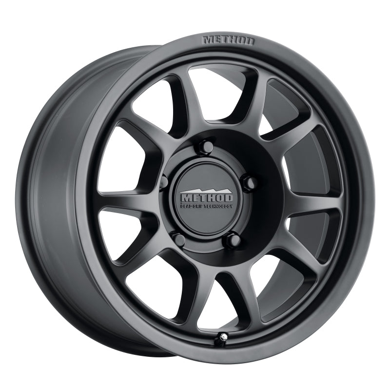 Method MR702 17x8.5 0mm Offset 5x5 71.5mm CB Matte Black Wheel - MR70278550500
