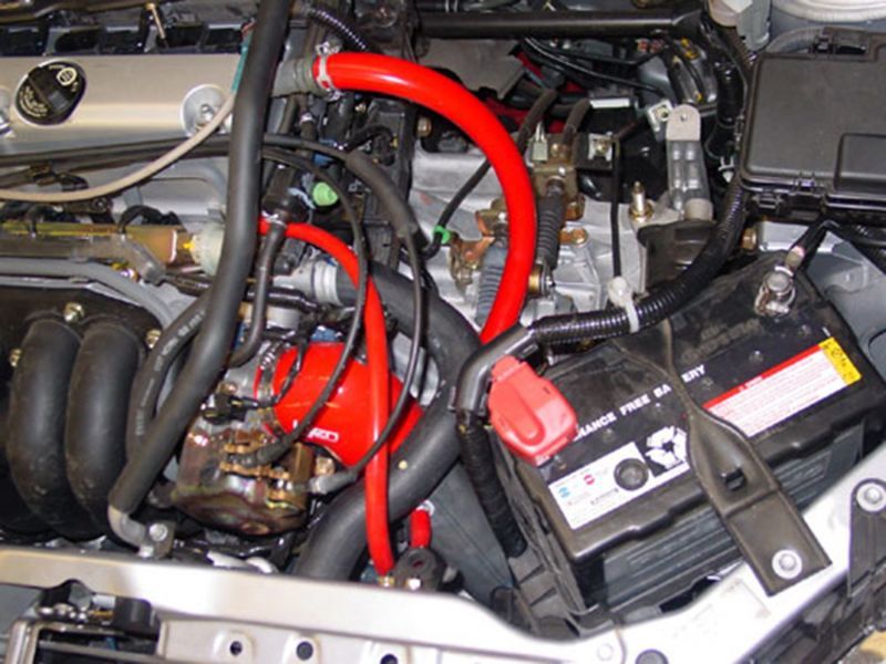 Injen 02-06 RSX w/ Windshield Wiper Fluid Replacement Bottle (Manual Only) Black Cold Air Intake - SP1470BLK