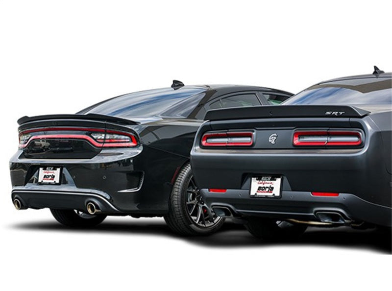 Borla 15-16 Dodge Challenger Hellcat 6.2L V8 ATAK w/ Valve Simulator CB Exhaust Factory Valance - 140648
